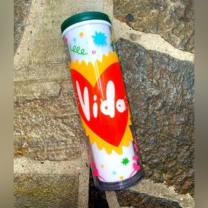 STARBUCKS DIA DE LOS MUERTOS VIDA TUMBLER - Rare